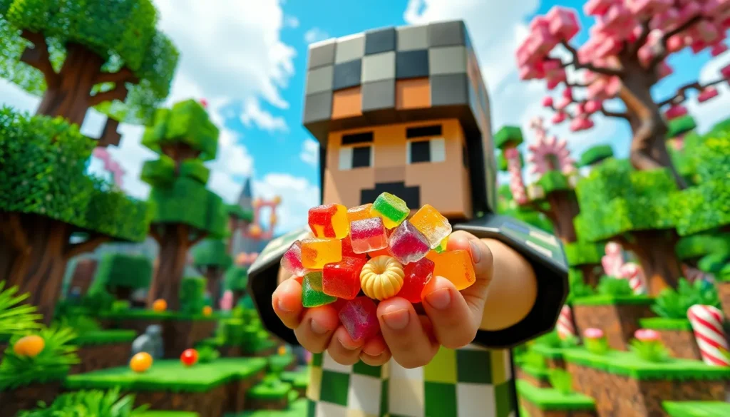 minecraft candy