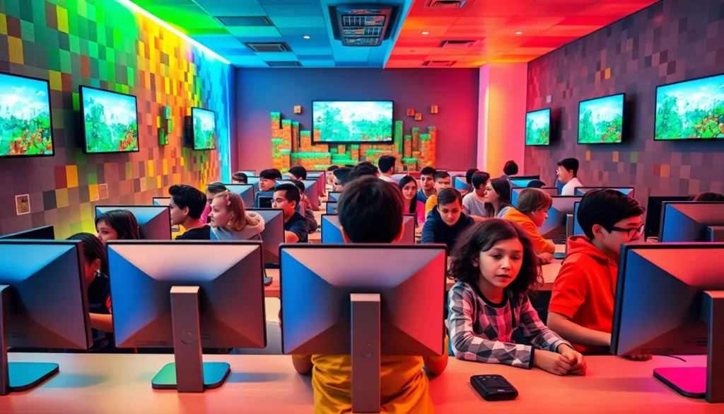 minecraft the world gaming madness theplaycentre