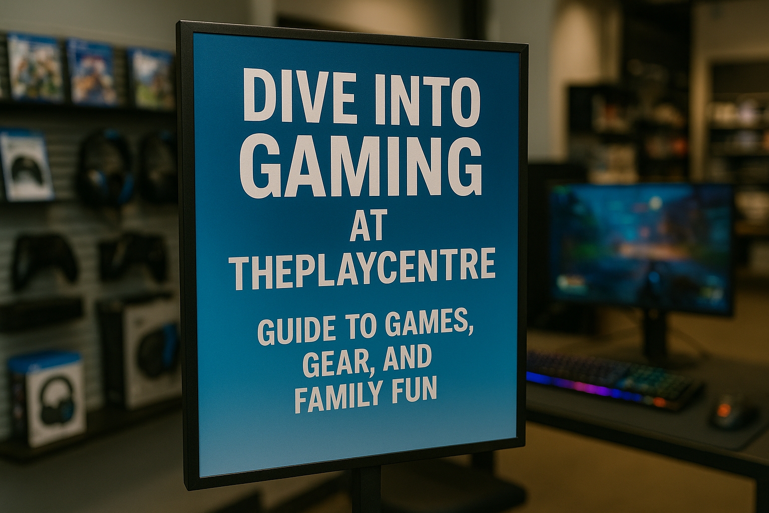 dive into gaming theplaycentre