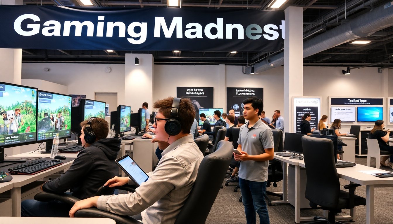 gaming madness minecraft theplaycentre