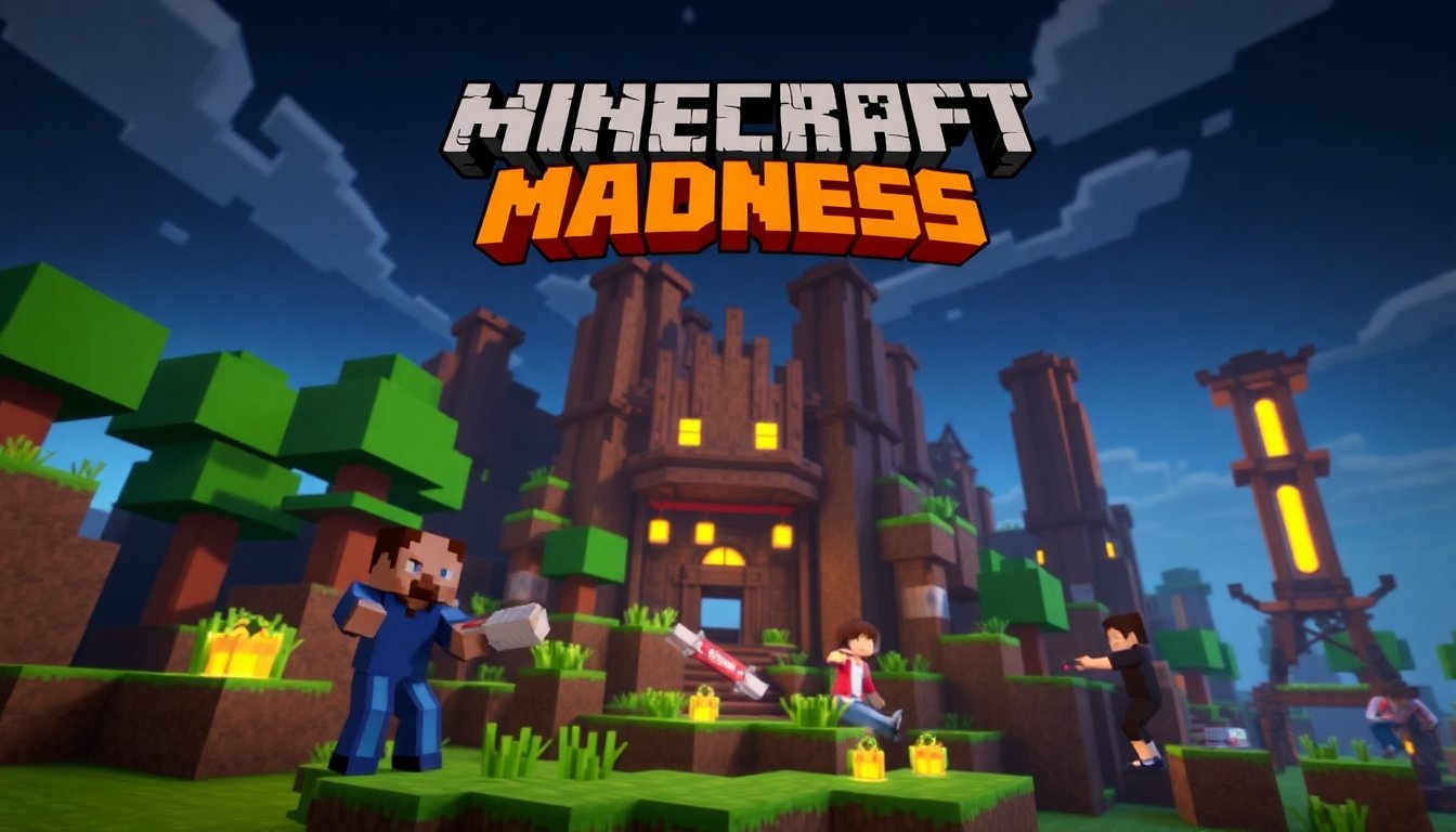 gaming minecraft madness theplaycentre