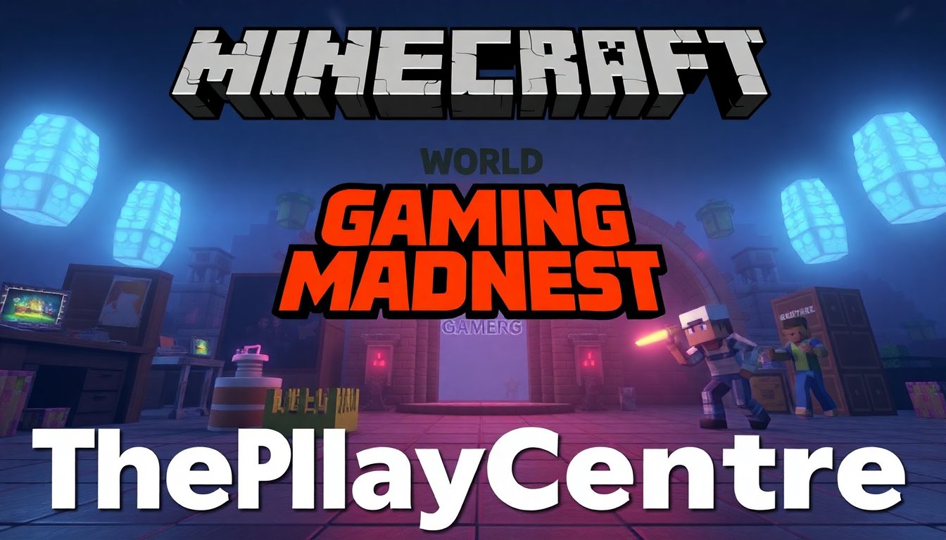 minecraft world gaming madness theplaycentre