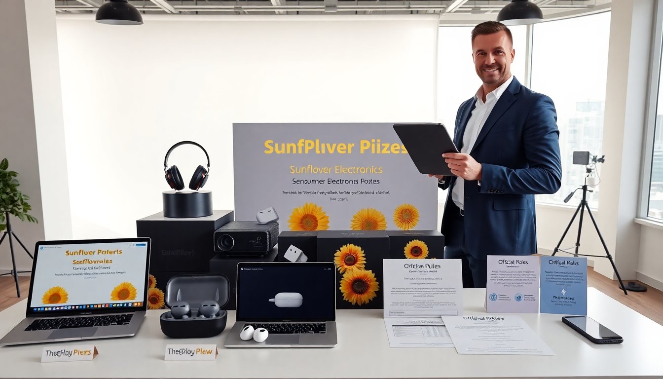 theplaycentre consumer electronics sunflower giveaway